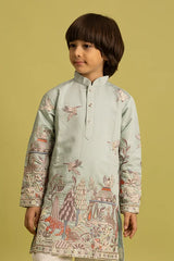 Pista kids kurta set