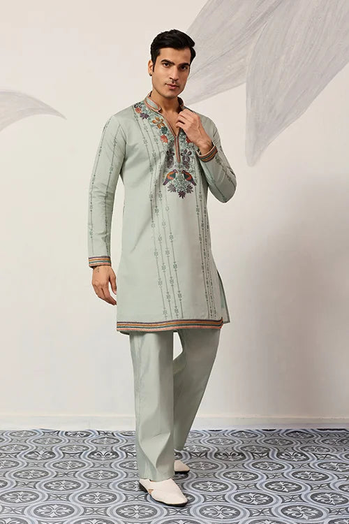 Mens Pista Kurta Pant Set