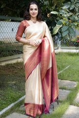 Pleasing And Elegant Banarasi Silk Sarees For Wedding