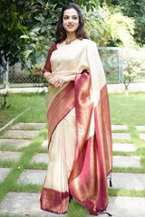 Pleasing And Elegant Banarasi Silk Sarees For Wedding