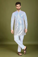 Festive Wear Ombre Yellow Kurta