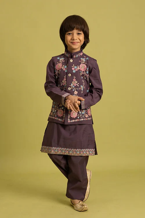 Premium Kids Koti Kurta