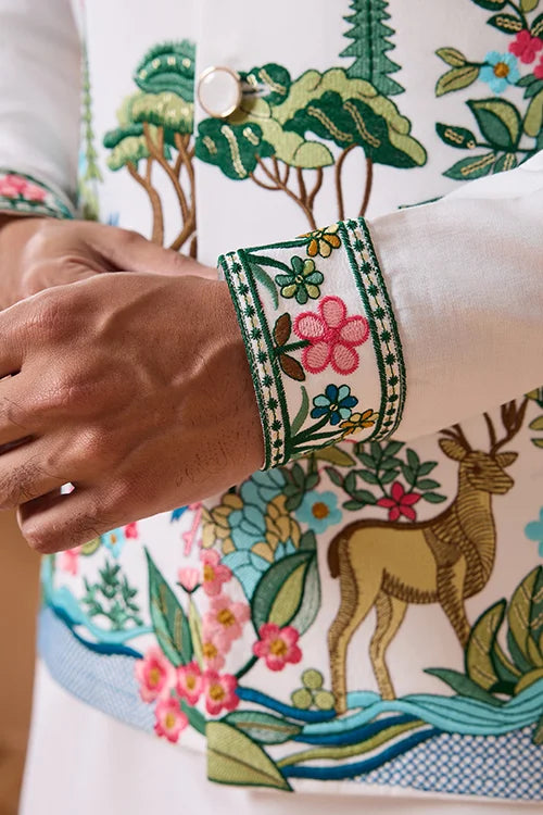 White Ethnic Wear for Men