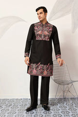 Premium Black Kurta Pant Set