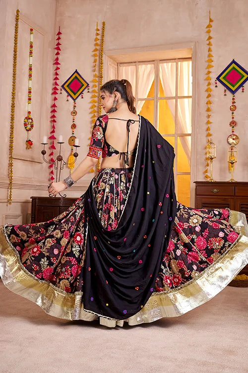 Printed Navratri Lehenga Choli