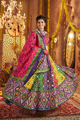 Multi Color Chaniya Choli for Navratri