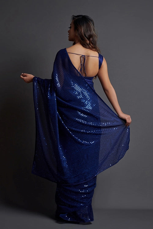 Blue Ethenic outfit