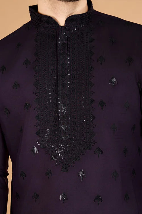 Viscose Silk Kurta for Men