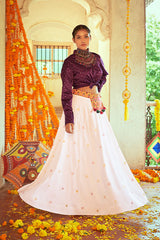 Navratri Crop-Top Skirt