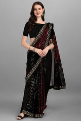 Heavy georgette saree
