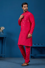 Designer Rani Kurta Set