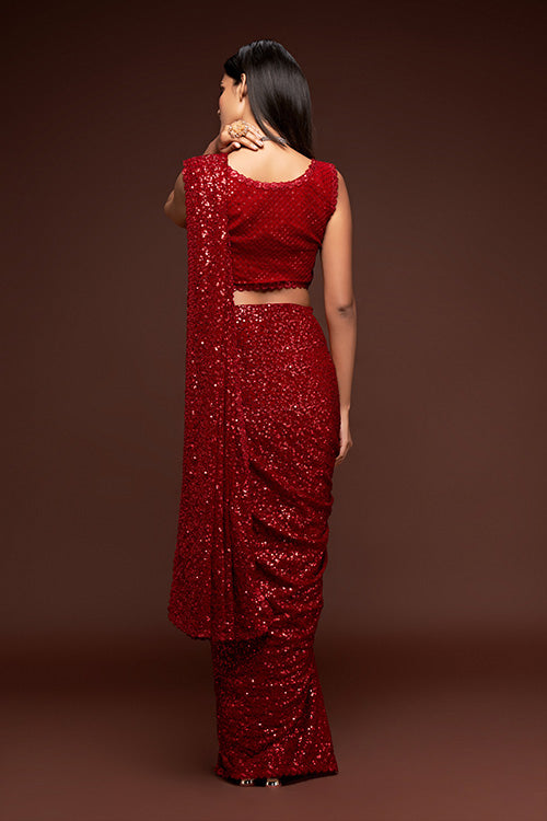 Shop Now New Exclusive Georgette Sequence Saree Collection