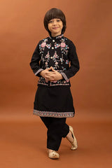 Black Kurta Pajama for Kids