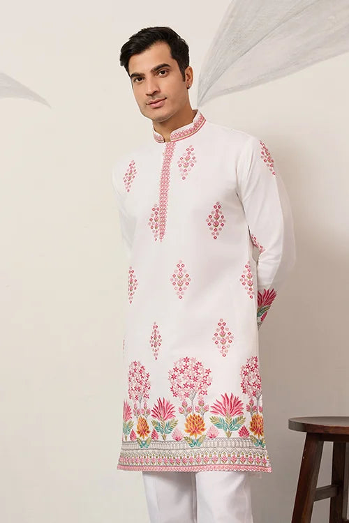 Royal White Kurta Pajama