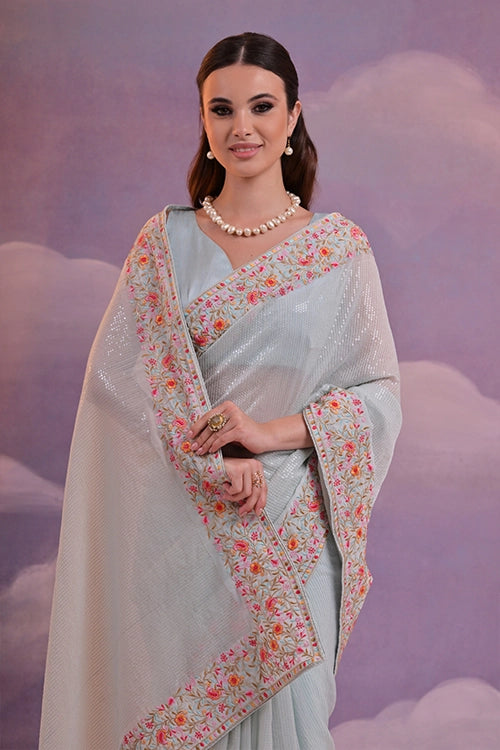 Soft georgette saree
