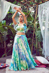 Sky Elegant Lehenga Choli