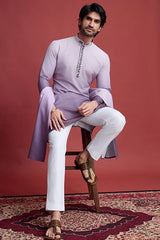 Dusty Purple Men's Kurta Set