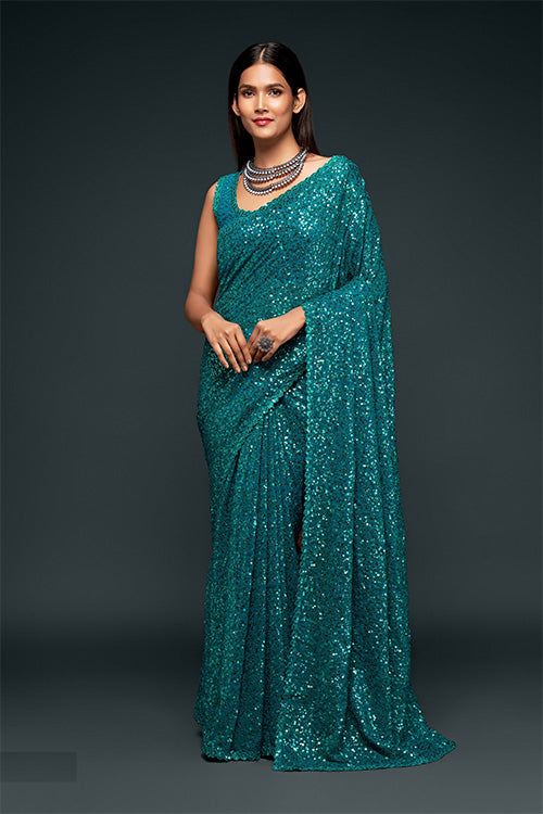 Sequence saree collection
