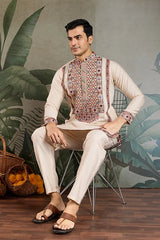  Embroidered Kurta Pajama for Men