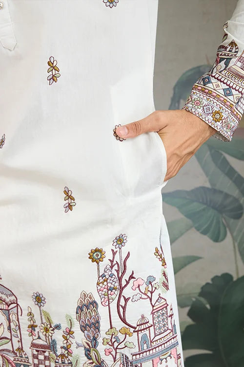 Men's Wedding Kurta Dupatta