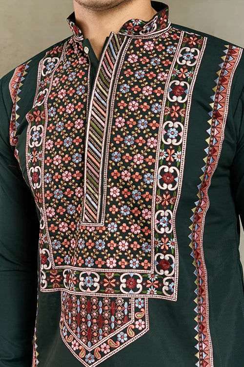 Viscose Silk Kurta for Men