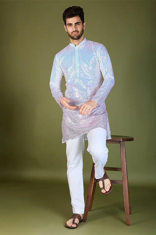 Georgette Kurta for Men