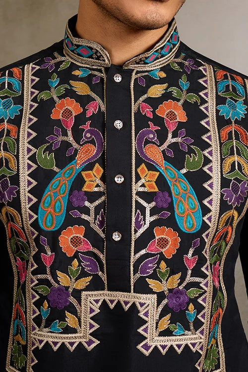 Embroidered Mens Kurta for Wedding