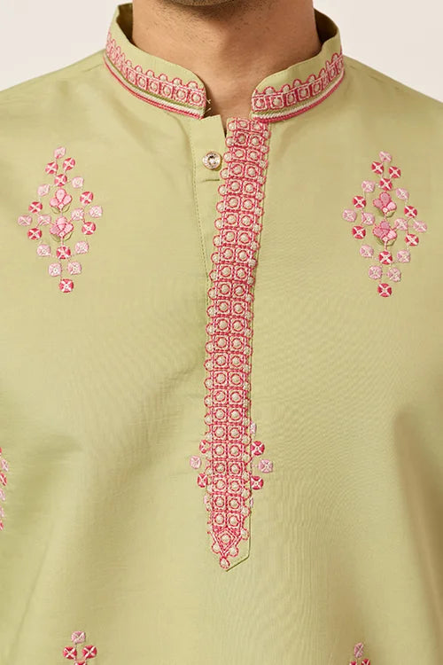 Latest Wedding Pista Kurta Design for Mens Wear