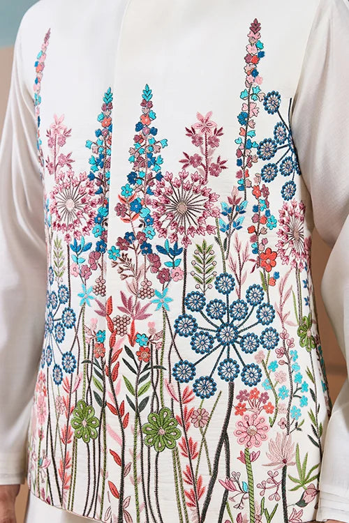 White Embroidered Kurta Set