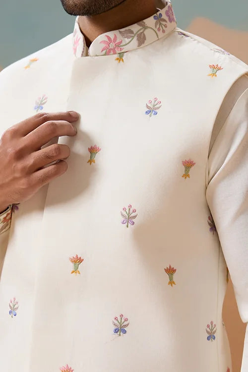 Wedding Kurta Koti Pant
