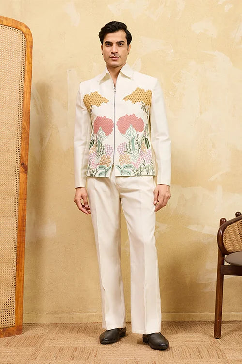 Velvet Bomber Jacket with Pant