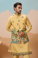 Yellow Haldi Kurta Set