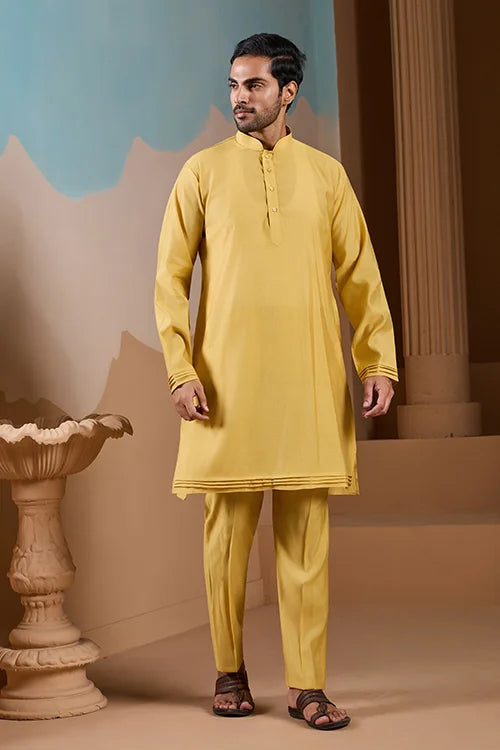 Embroidered Haldi Outfit
