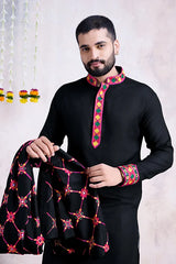 Beautiful Black Kurta