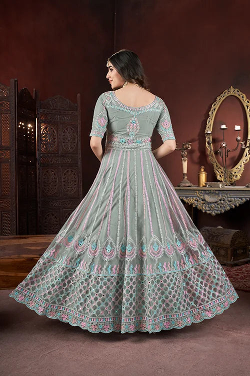 Elegant embroidered dress collection