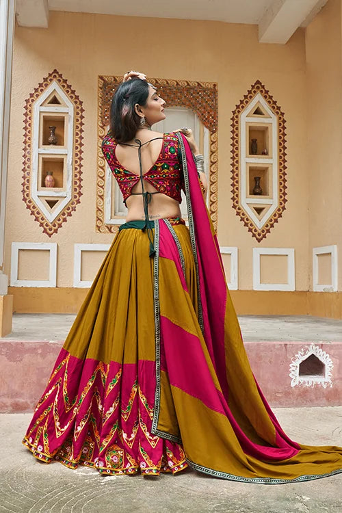 navratri chaniya choli cotton