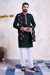 Green Color Kurta