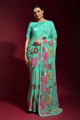 Premium georgette saree online
