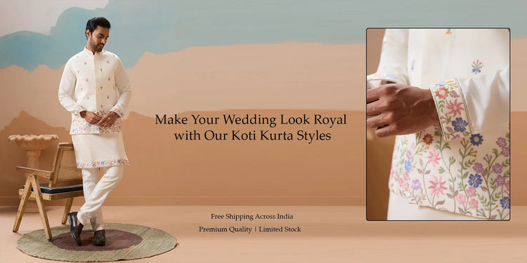 New Koti Kurta for Mens Wear