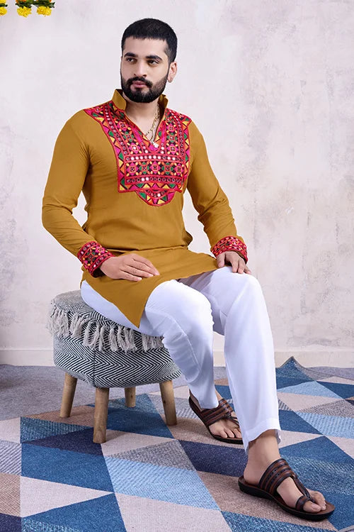 yellow kurta collection