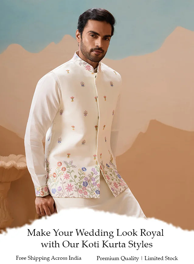 New Koti Kurta for Mens Wear