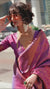 Pure Banarashi Silk Saree With Printed Blouse