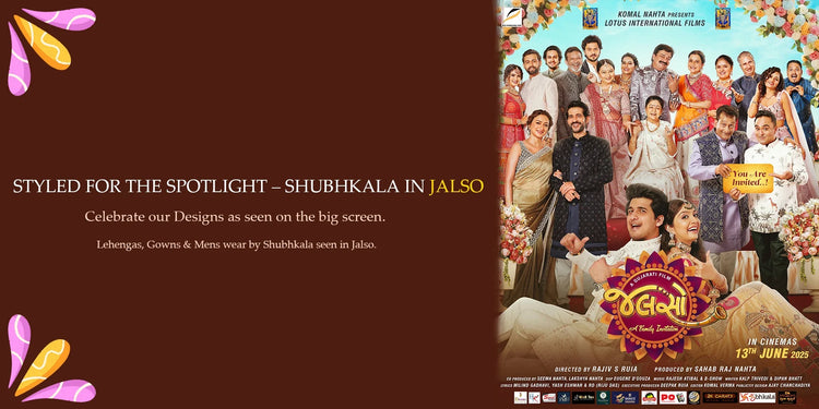 Ethnic fashion from Shubhkala featured in Jalso movie