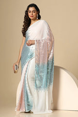 Heavy georgette saree online
