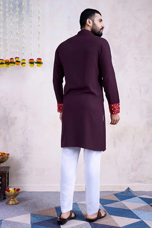 embroidered kurta