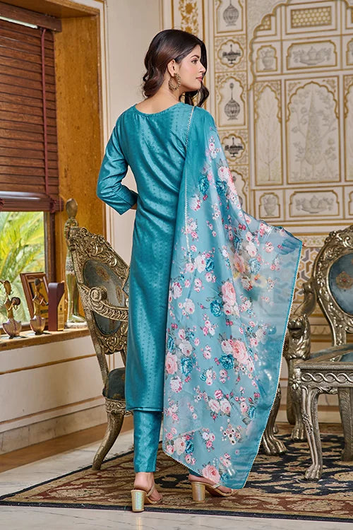 teby dupatta kurti