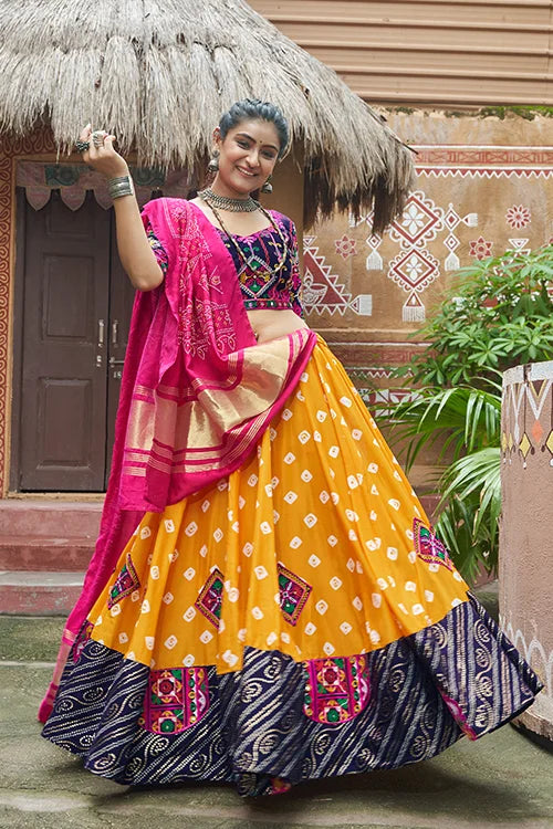 couple chaniya choli for navratri