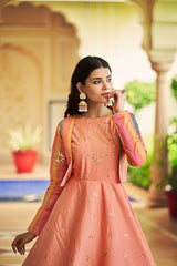  Sequince Embroidered Anarkali Gown