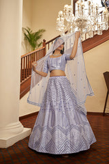 Sequins Embroidered Lehenga 